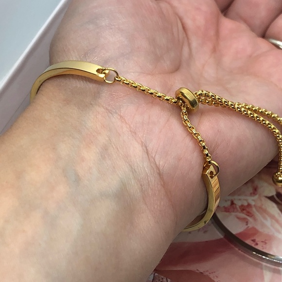 COPY - Stainless Steel Adjustable Bracelet - Picture 3 of 6